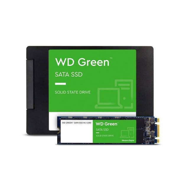 Western Digital Hard Drive SATA SSD - 2 TB Intern - 2.5 Formaat - Groen