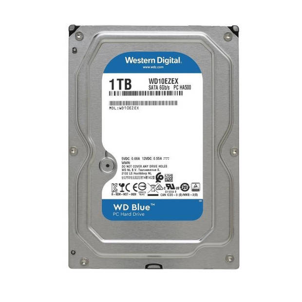 WD Blue ™ - Interne harde schijf - 1 TB - 7.200 RPM - 3,5 (WD10EZEX)