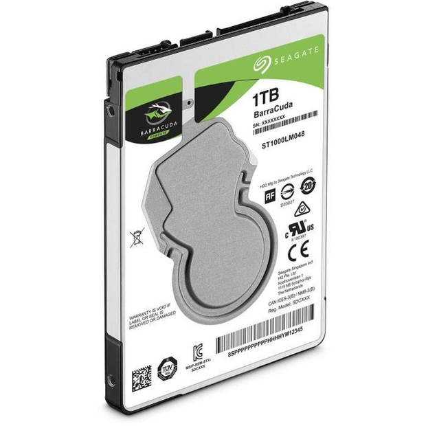 SEAGATE - Interne harde schijf - BarraCuda - 1To - 5.400 RPM - 2.5 (ST1000LM048)