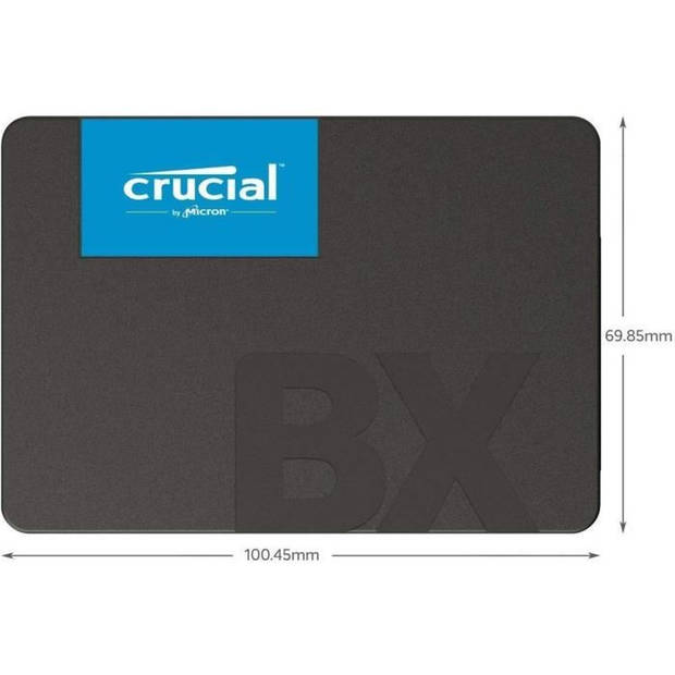 CRUCIAL - Interne SSD - BX500 - 1TB - 2,5 inch (CT1000BX500SSD1)