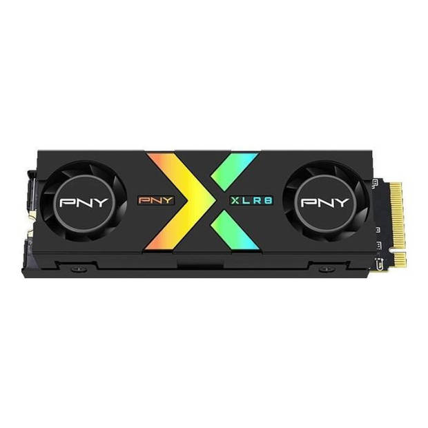 PNY - CS3150 XLR8 Gaming EPIC-X RGB - Interne SSD harde schijf - 1TB - M.2 NVMe - RGB koellichaam (M280CS3150XHS-1TB-RB)