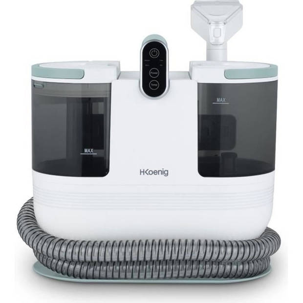 Heetwater textielreiniger - HKoeNIG TWT88 - 1600 ml - 290 ml/min - 1200 W - Wit