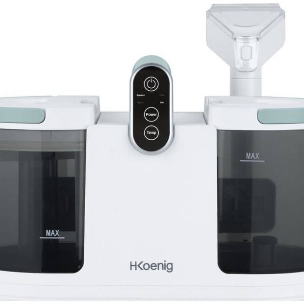 Heetwater textielreiniger - HKoeNIG TWT88 - 1600 ml - 290 ml/min - 1200 W - Wit