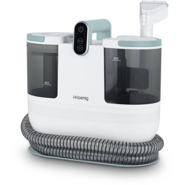 Heetwater textielreiniger - HKoeNIG TWT88 - 1600 ml - 290 ml/min - 1200 W - Wit