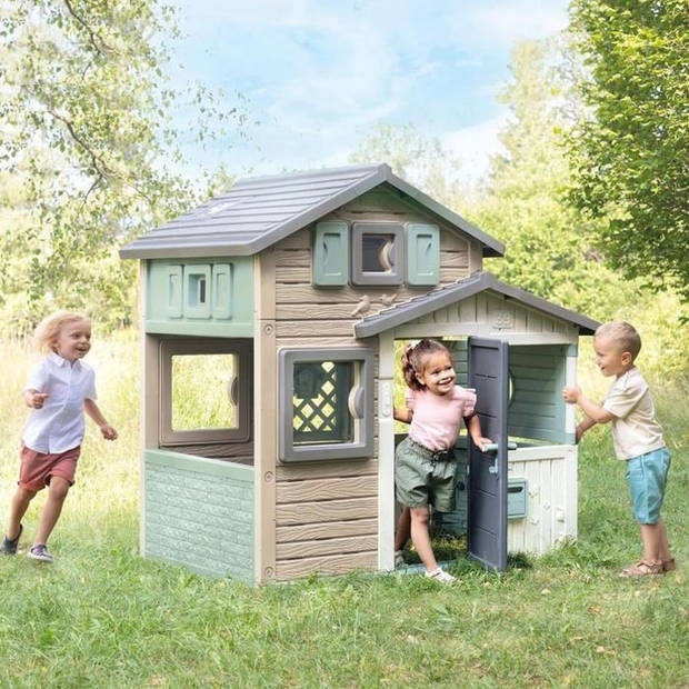 Smoby - Friends House Evolutief huis - 50% gerecycled materiaal - Vanaf 3 jaar oud