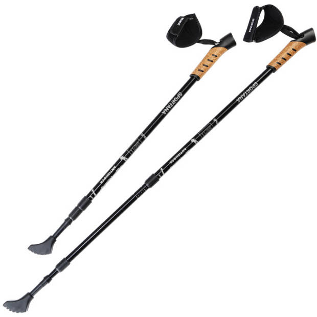 Sportana, nordic walking stokken, grijs