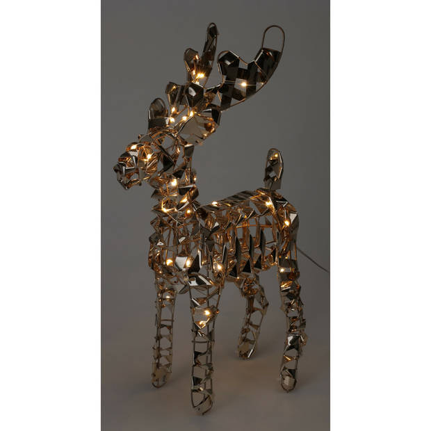 Christmas Decorations Verlicht figuur - rendier - 37 cm - LED - kerstverlichting figuur