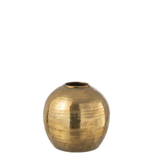 J-line - Vase Arya Metal Gold S - 30x30x28cm