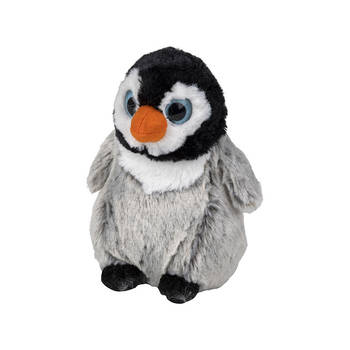 Pluche Pinguin kuiken knuffeldier van 14 cm - Knuffeldier