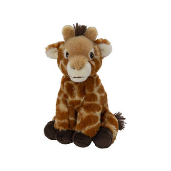 Pluche knuffel giraffe van 17 cm - Knuffeldier