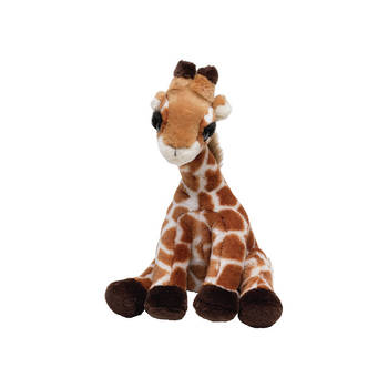 Pluche Giraffe knuffel van 24 cm - Knuffeldier