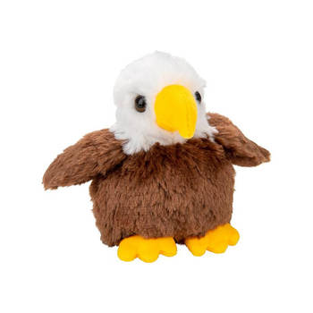 Pluche kleine Amerikaanse zeearend knuffel van 13 cm - Vogel knuffels