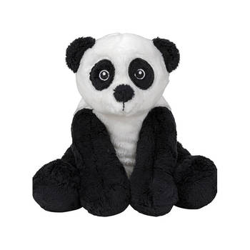 Pluche knuffel panda beer van 19 cm - Knuffeldier