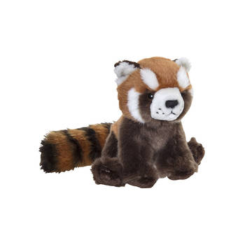 Pluche kleine rode panda knuffel van 15 cm - Knuffeldier