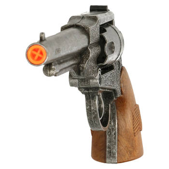 Cowboy revolver verkleedaccessoire - 8 schoten - western speelgoed - Verkleedattributen