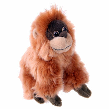 Knuffel Orang Oetan 13 cm - Knuffel bosdieren