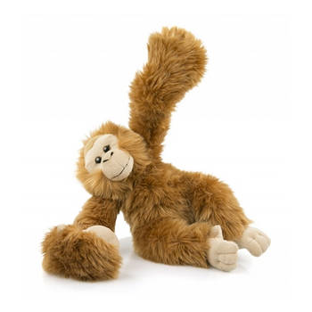 Pluche knuffel aap Orang Oetan 25 cm - Knuffel bosdieren