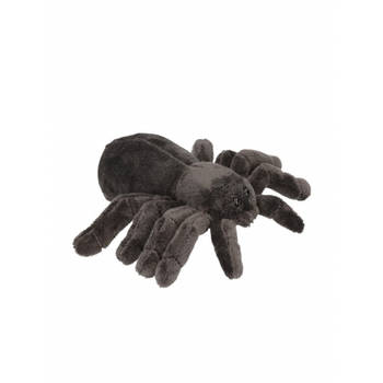 Pluche tarantula spinnen knuffel 16 cm - Vogel knuffels