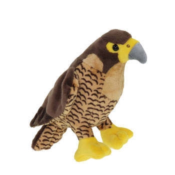 Pluche knuffel dieren Havik roofvogel van 18 cm - Vogel knuffels