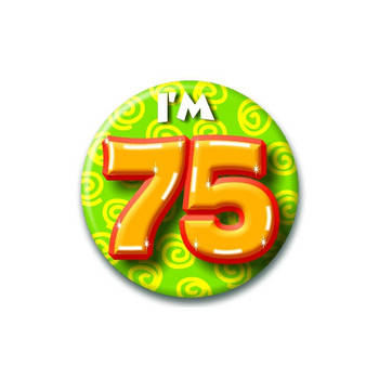 Speldje I am 75 - buttons