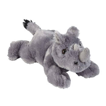 Pluche knuffel dieren Neushoorn 25 cm - Knuffeldier