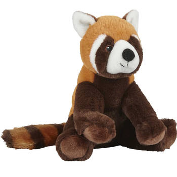 Pluche knuffel dieren rode Panda 23 cm - Knuffeldier