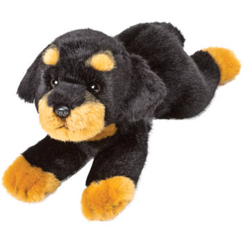 Pluche knuffel dieren Rottweiler hond 30 cm - Knuffel huisdieren