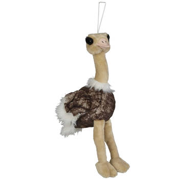 Pluche knuffel dieren Struisvogel van 25 cm - Vogel knuffels