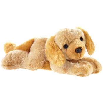 Honden knuffels Labrador 32 cm knuffeldieren - Knuffel huisdieren