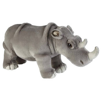 Pluche grote neushoorn knuffels dier 50 cm - Knuffeldier