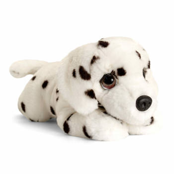 Keel Toys Knuffeldier Puppy Dalmatier hond - zachte pluche stof - premium knuffels - 25 cm - Knuffel huisdieren