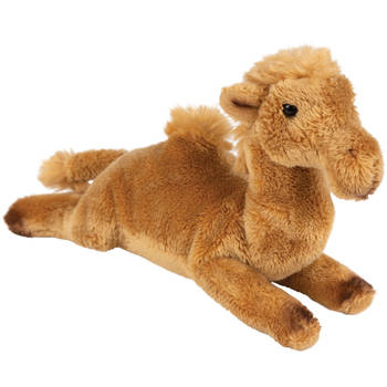 Pluche knuffel dieren kameel 15 cm - Knuffeldier