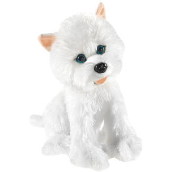 Pluche West Highland Terrier hond knuffel 25 cm knuffeldieren - Knuffel huisdieren