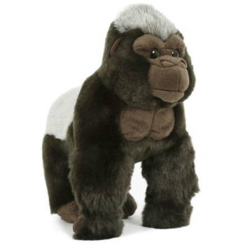 Pluche speelgoed gorilla/aap knuffeldier 28 cm - Knuffel bosdieren