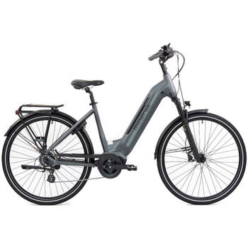 Minerva Elektrische Stadsfiets Volos 28 Inch 50 cm Dames 7V Hydraulische schijfrem Antraciet