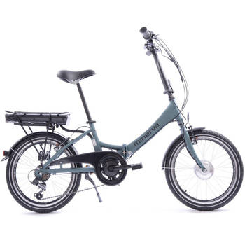 Minerva Elektrische Stadsfiets E-Foldo 20 Inch 33 cm Unisex 7V V-Brakes Matgroen