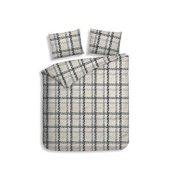 Heckett Lane Dekbedovertrek Flanel Enio - multi 260x200/220cm