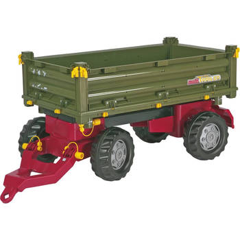 Rolly Toys aanhanger RollyMulti trailer 113 x 48 x 45,5 cm groen