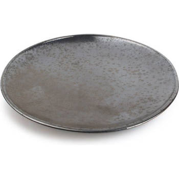 Chic Plat bord charcoal Cala - Ø 33 cm - 4 stuks