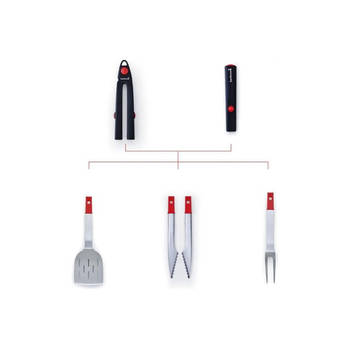 Barbecook - MyClick - Startset - 5 delig - Zwart