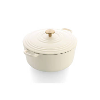 BK Bourgogne Braadpan Cream White 28cm