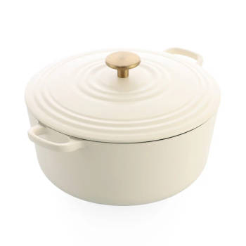 BK Bourgogne Braadpan Cream White 28cm