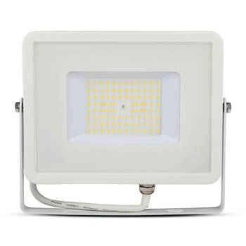 V-TAC VT-56-W Witte LED Schijnwerpers - Samsung - 120lm/w - IP65 - 50W - 6000 Lumen - 4000K - 5 Jaar