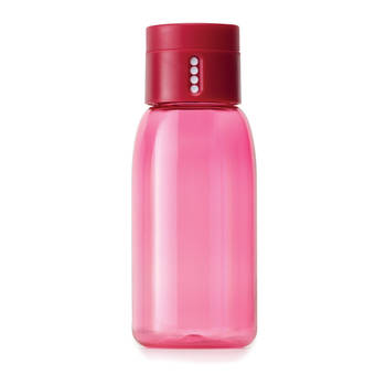 Joseph Joseph - Dot Drinkfles 400 ml - Kunststof - Roze