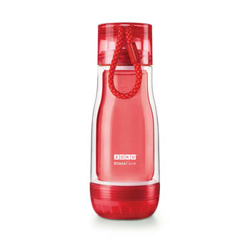 Zoku - Drinkfles Everyday 325 ml - Polypropyleen - Rood