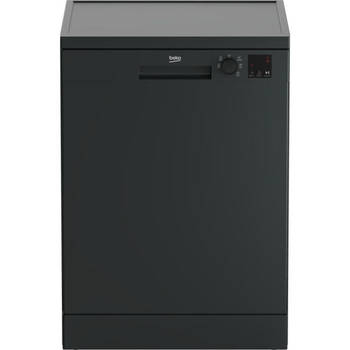 BEKO DVN06431A vrijstaande vaatwasser - 14 couverts - L60cm - 47dB - Antraciet