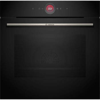 Ecoclean Softclose multifunctionele oven - BOSCH SER8 - HBG7541B1 Zwart - Oveninhoud: 71l - 14 kookmodi - H595xL594xD548