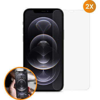 R2B Screenprotector geschikt voor iPhone 11 en iPhone XR - 2 Stuks - Incl. Installatieframe & Reinigingskit