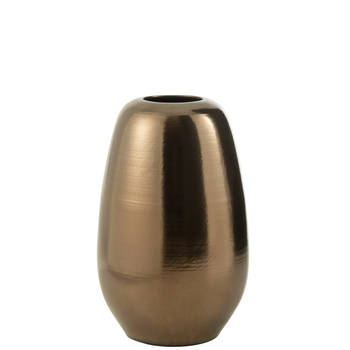 J-line - Vase Porselein Goud Large - 35x35x55cm