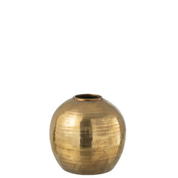 J-line - Vase Arya Metal Gold S - 30x30x28cm